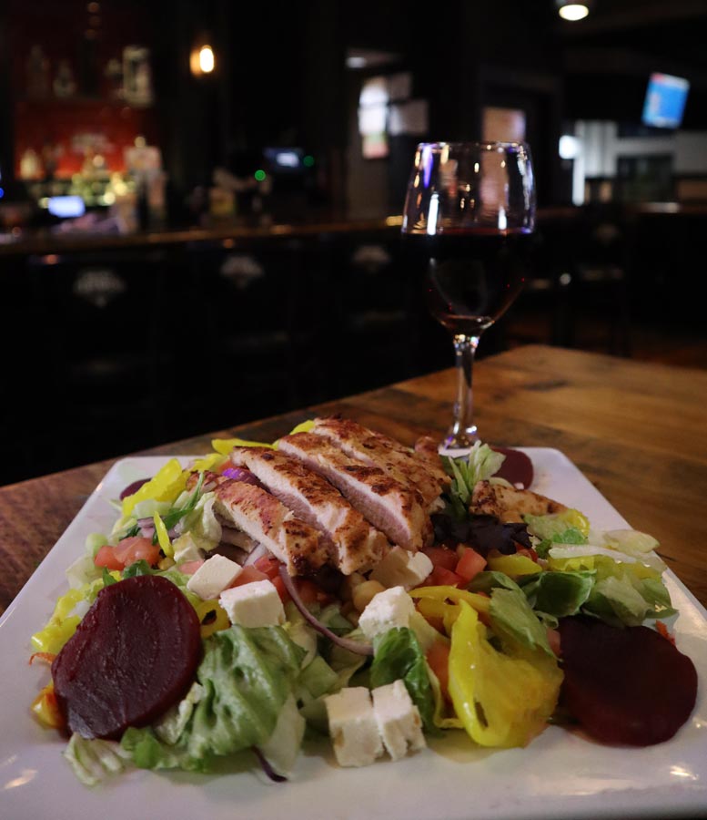 Salad at Archie's Tavern
